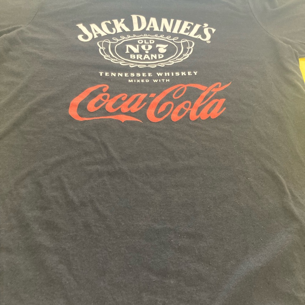 Jack Daniels Black and Red Short Sleeve Tee